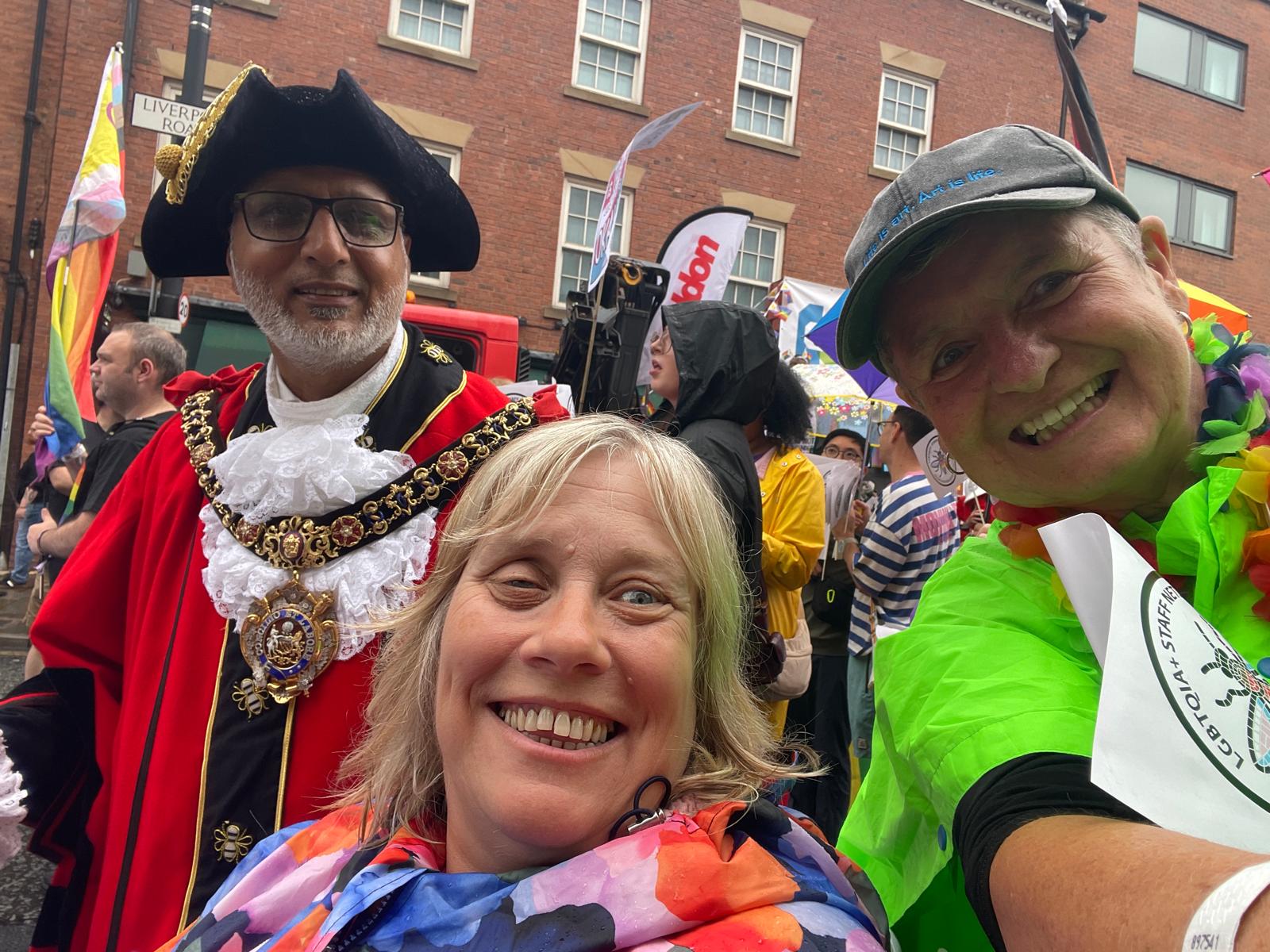 Trishaw at Manchester Pride parade 2